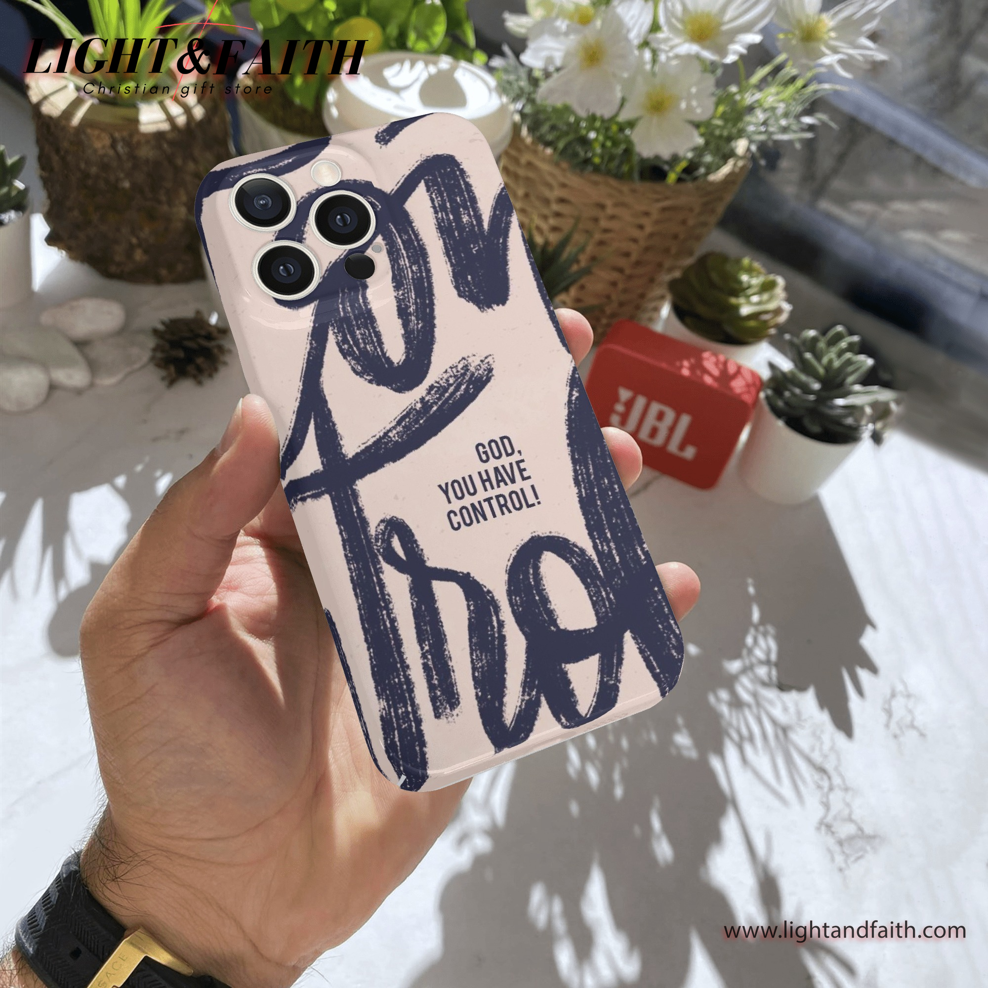 God, You Have Control Phone Case, Christian Phone Case, Bible Verse Phone Case, Religious Gift, PCLAF55